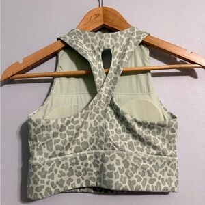 Antonio Melani Leopard Print Sports Bra